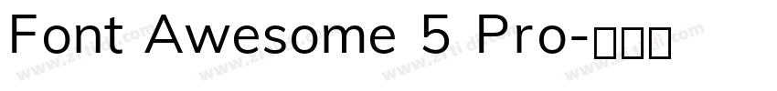 Font Awesome 5 Pro字体转换